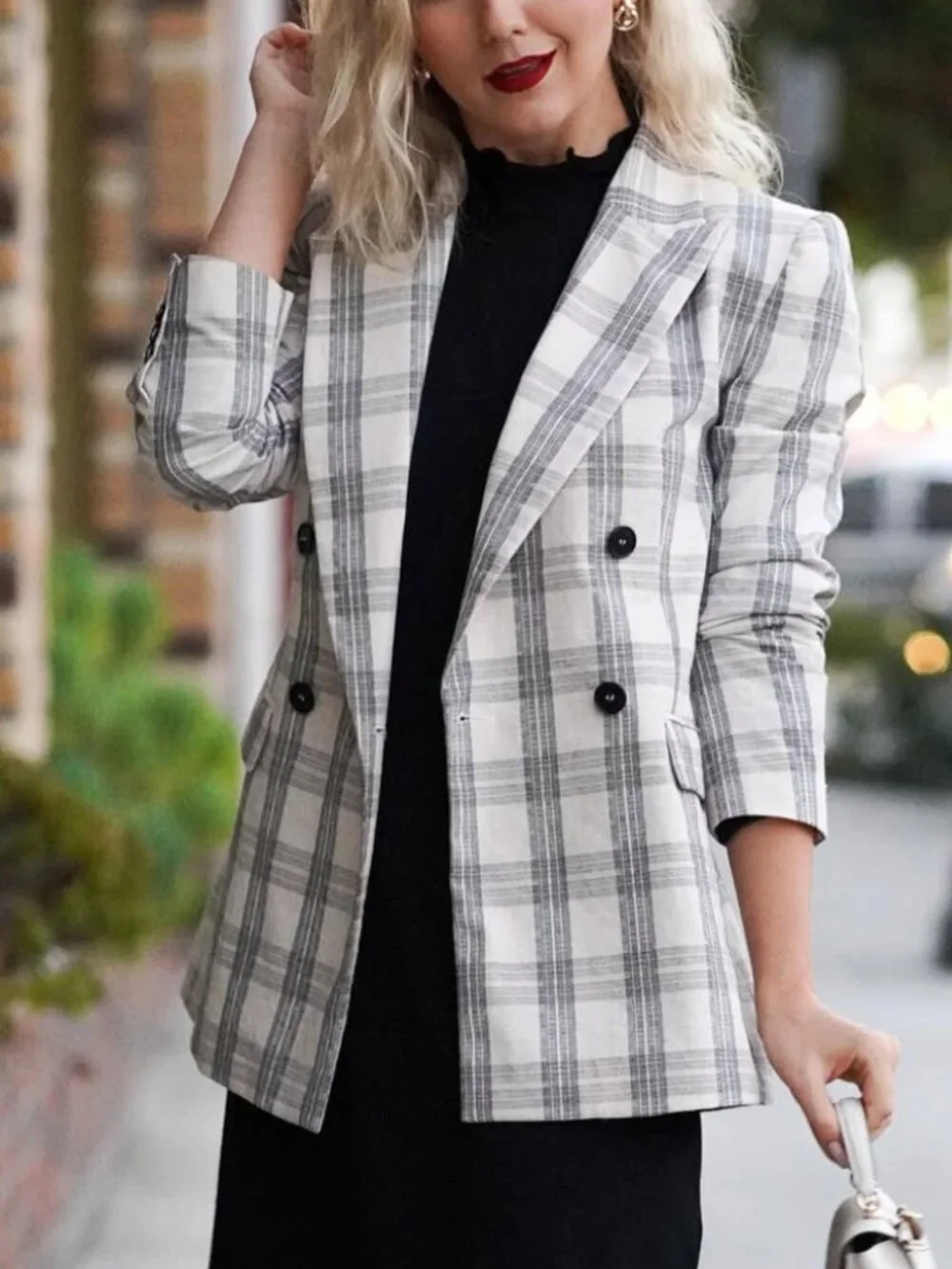 ZARA DOUBLE BREASTED BLAZER